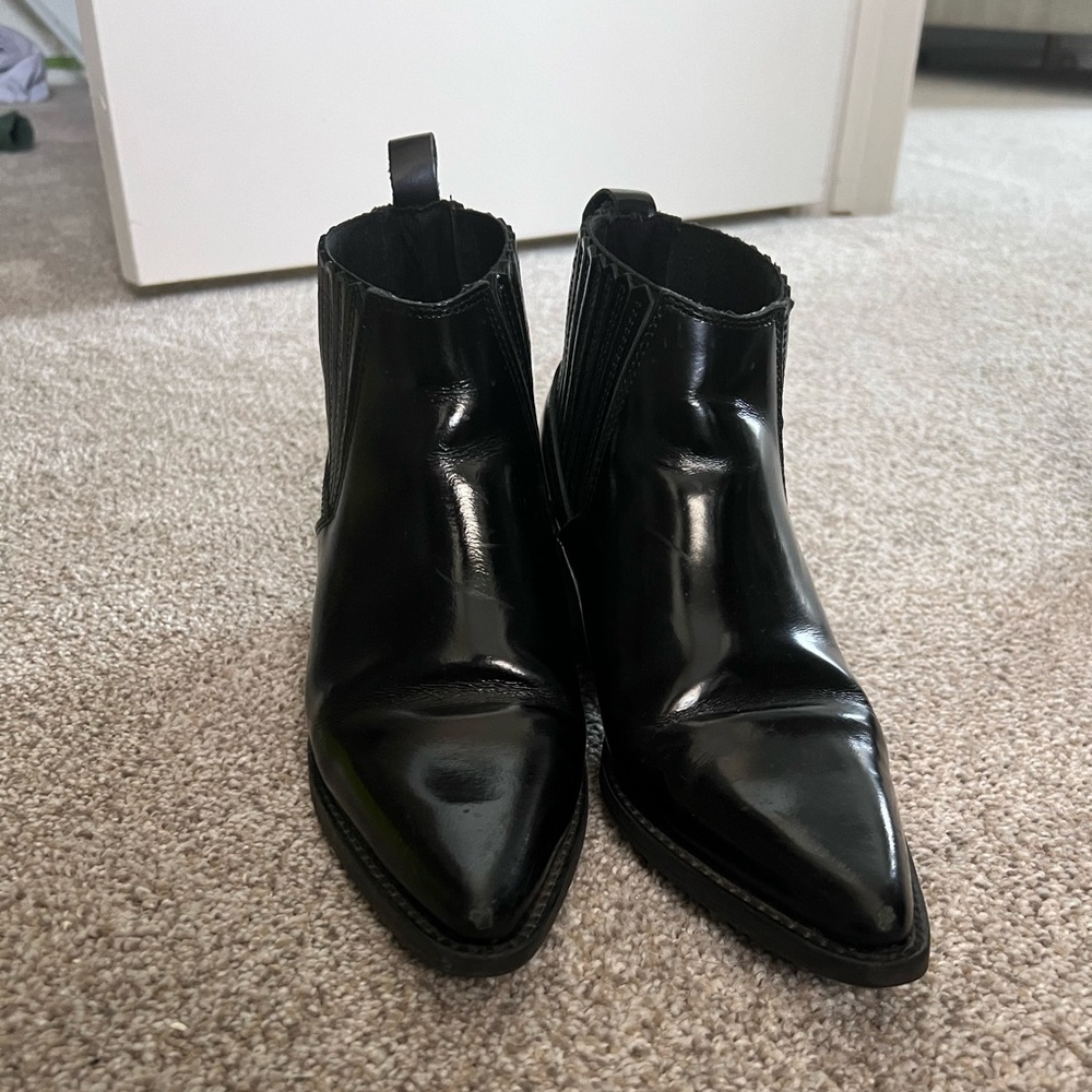 Black boots
